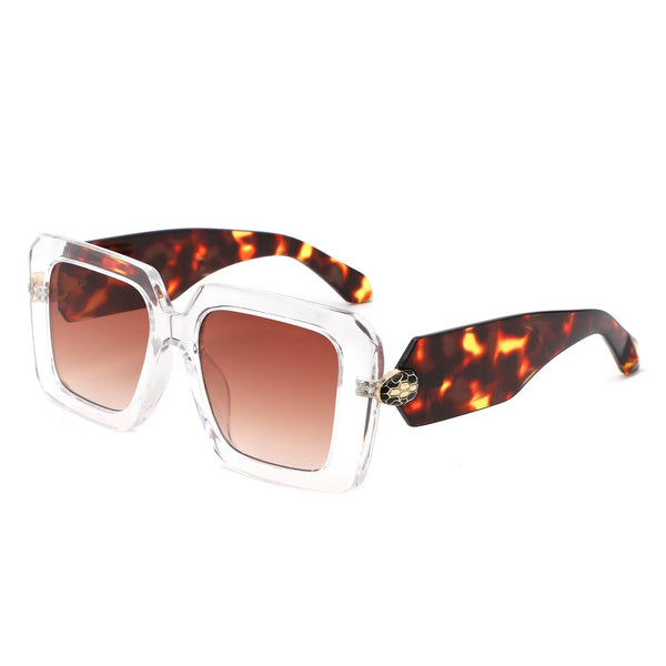 Oversize Square Vintage Inspired Sunglasses