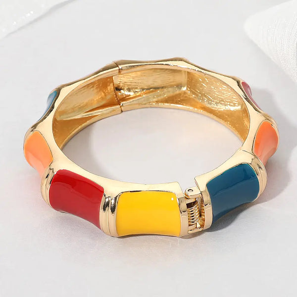 Primary Tones Enamel Bracelet