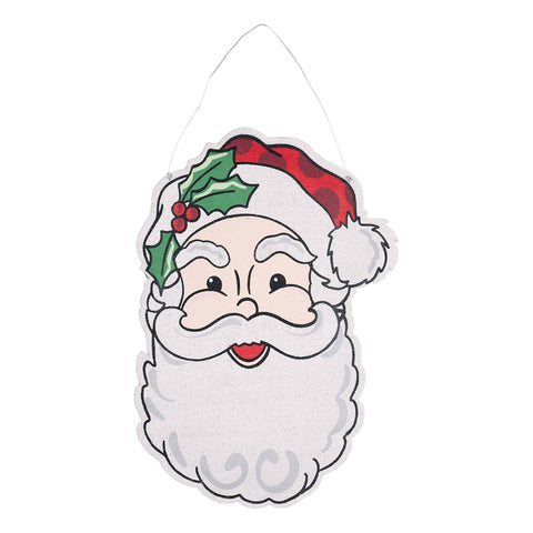 Santa Burlee Door Hanger