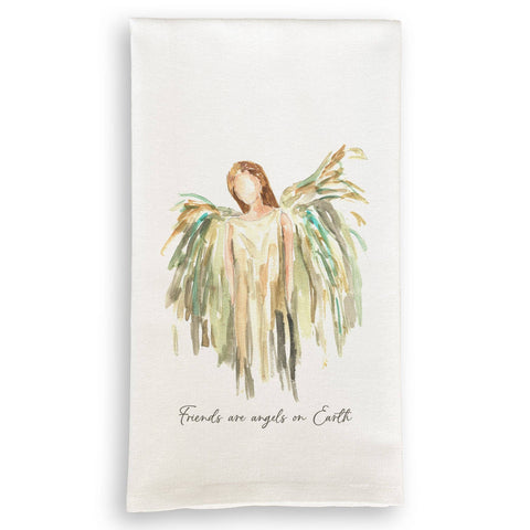 Gold Celestial Angel Kitchen Towel