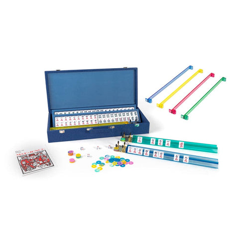 Mahjong Set - Blue