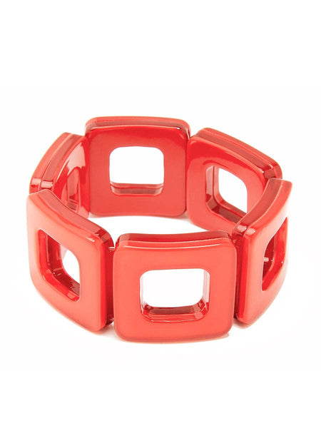 Block Resin Bracelet