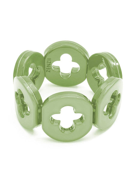 Clover Resin Bracelet