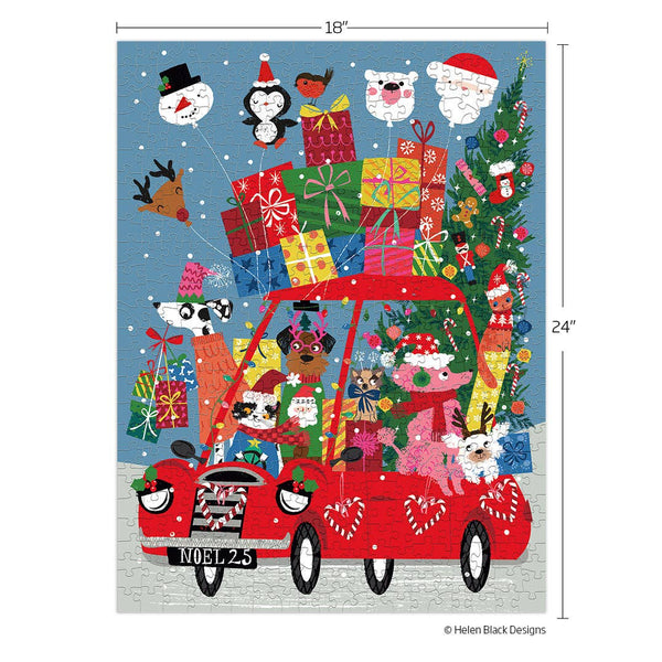 Festive Fun Car Christmas Puzzle
