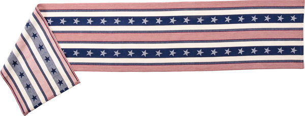 Stars And Stripes Table Runner