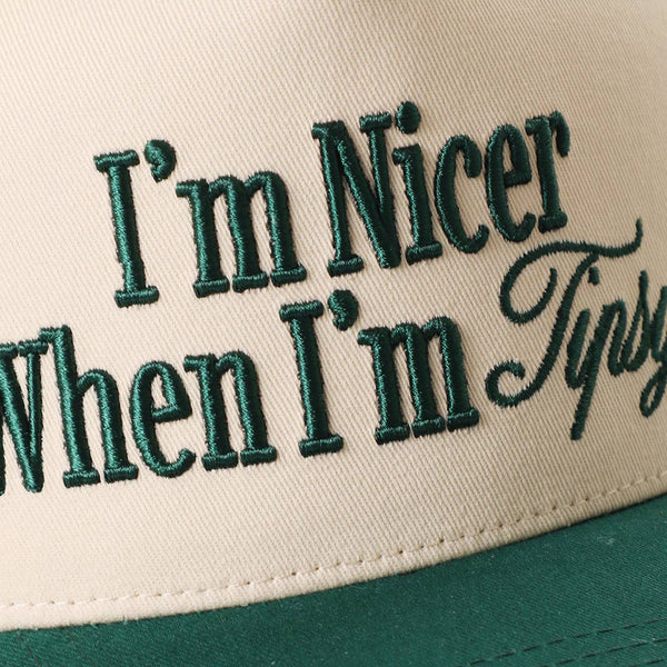 I'm Nicer When I'm Tipsy Baseball Hat