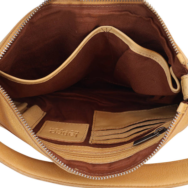 Stevie Leather Crossbody Handbag