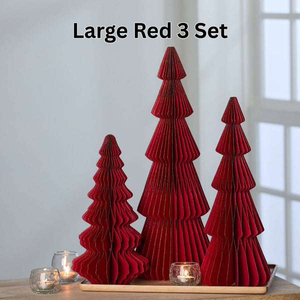 Honeycomb Paper Tree - Set of 3