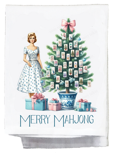 Mahjong Merry Mahjong Kitchen Towel
