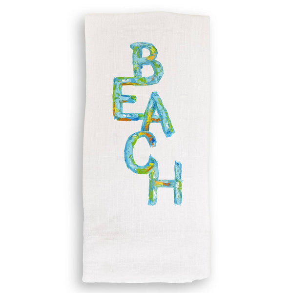 Graffiti Beach Kitchen Towel