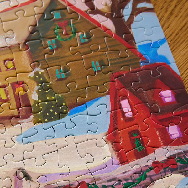 Winter Village Christmas Puzzle