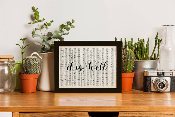 It Is Well Book Print
