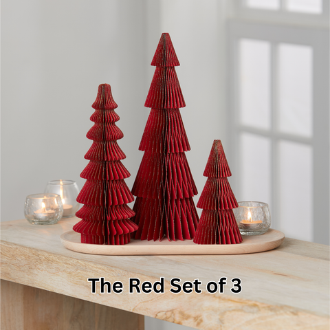 Honeycomb Paper Tree - Set of 3