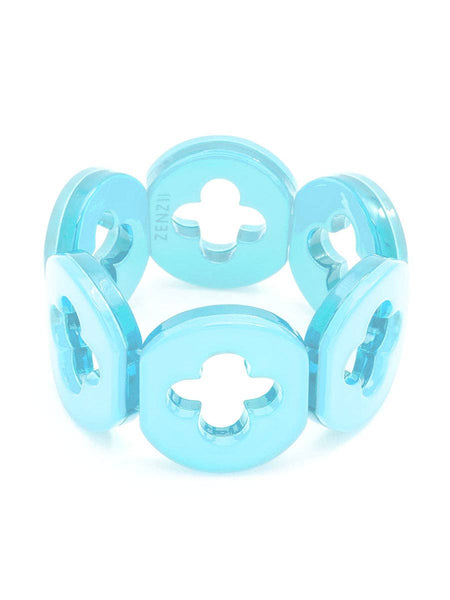 Clover Resin Bracelet