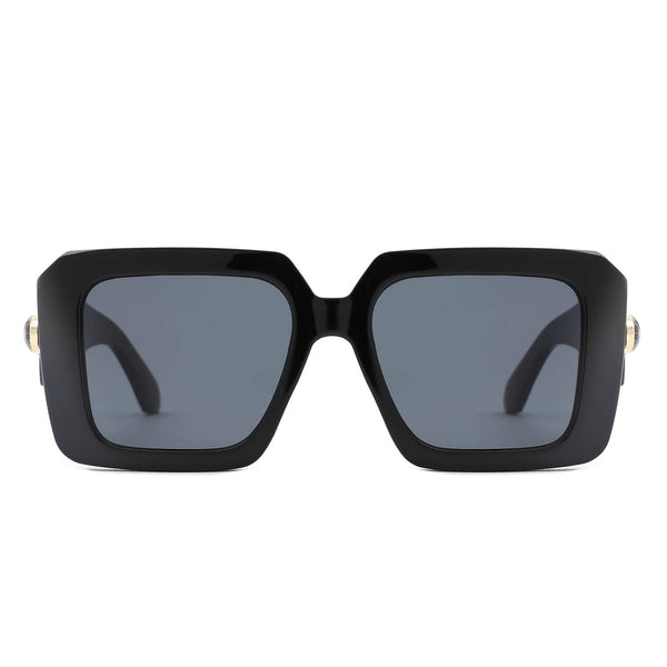 Oversize Square Vintage Inspired Sunglasses