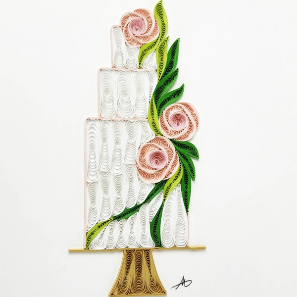 Wedding Cake Greeting Card