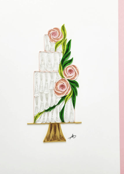 Wedding Cake Greeting Card