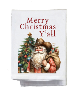 Country Santa Kitchen Towel