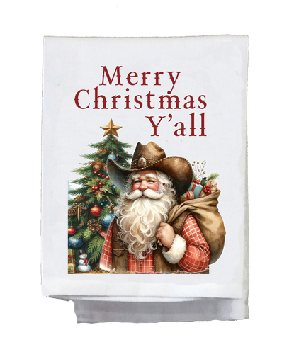 Country Santa Kitchen Towel