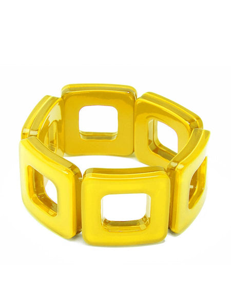 Block Resin Bracelet