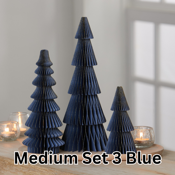 Honeycomb Paper Tree - Set of 3 Medium