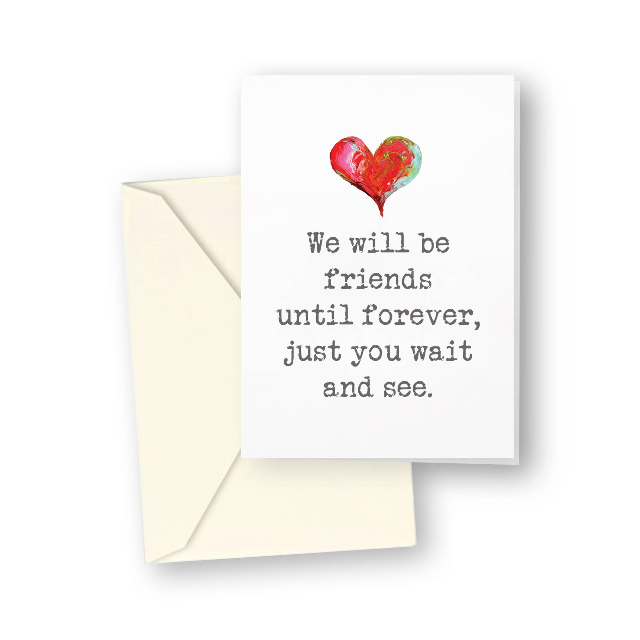 We Will Be Friends Enclosure Cards - Pack of 4