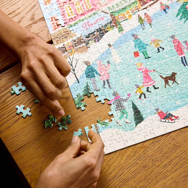Town Square Christmas Puzzle