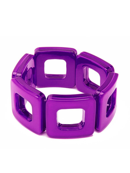 Block Resin Bracelet