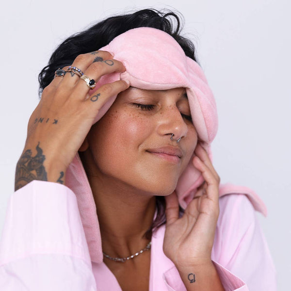 nodpod Weighted Sleep Mask - Blush Eye Mask