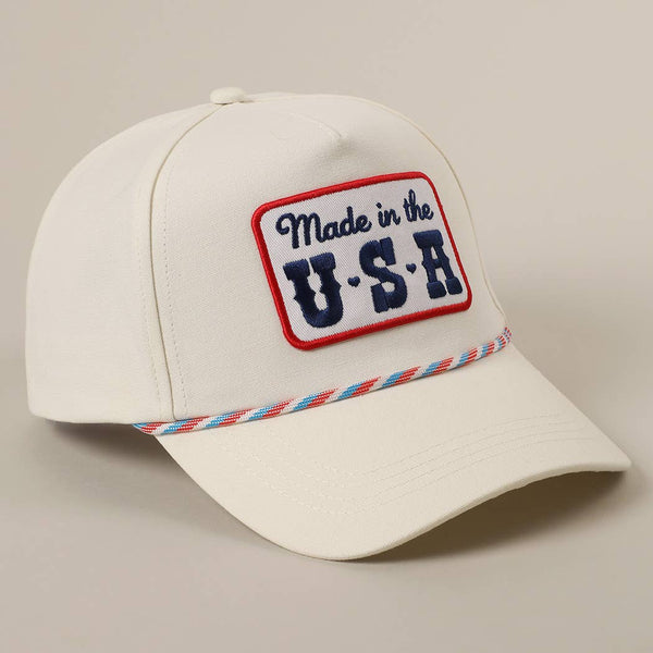 USA Embroidery Patch Baseball Hat