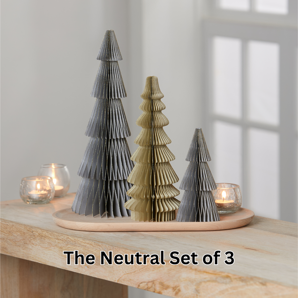 Honeycomb Paper Tree - Set of 3