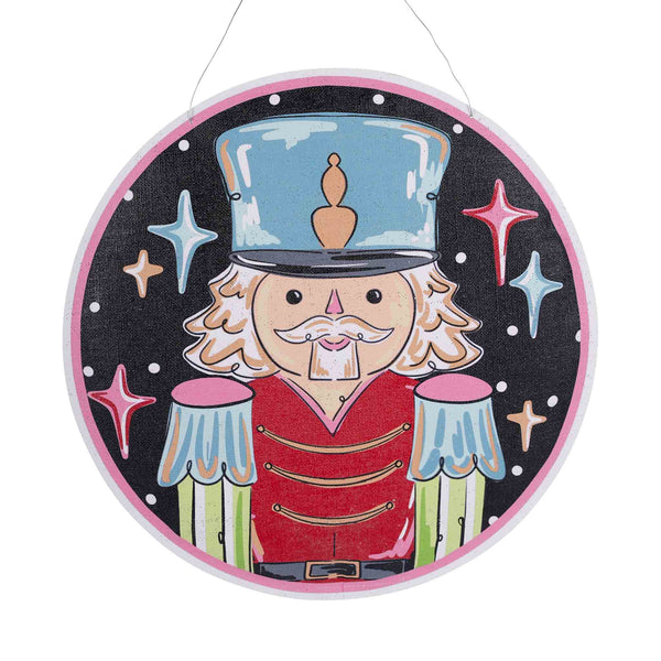 Nutcracker/Disco Ball Burlee Door Hanger