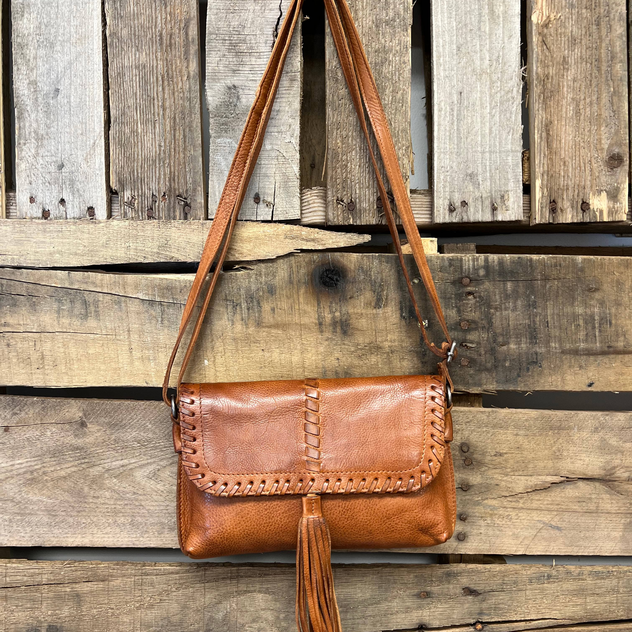 Freya Handcrafted Leather Crossbody