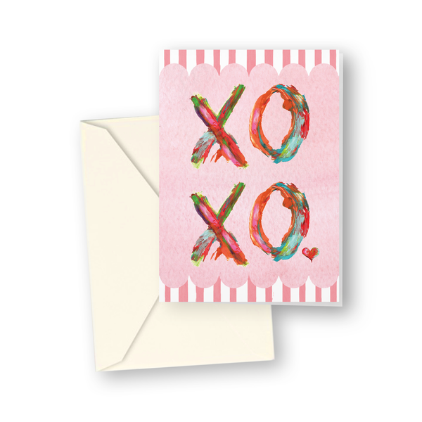 XOXO Enclosure Cards - Pack of 4