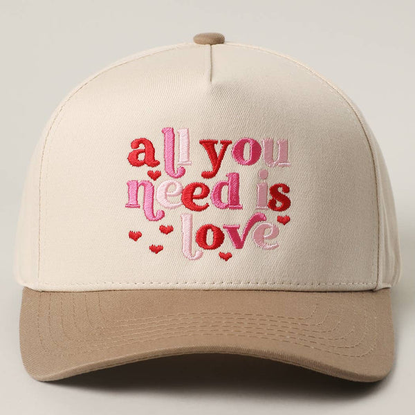 All You Need is Love Trucker Hat