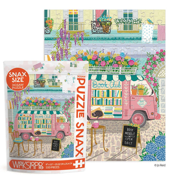 Mobile Book Club Puzzle Snax
