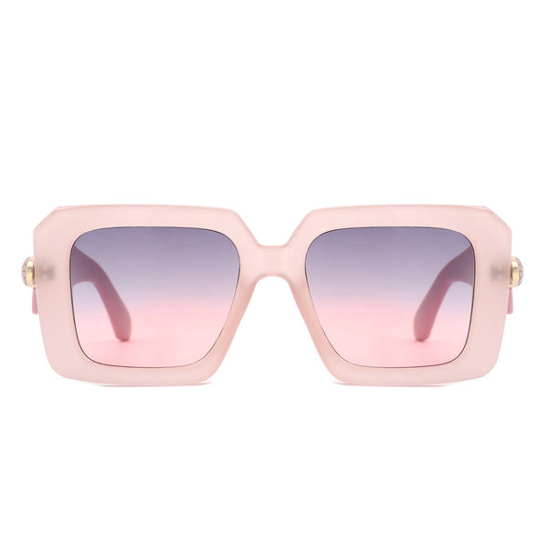Oversize Square Vintage Inspired Sunglasses