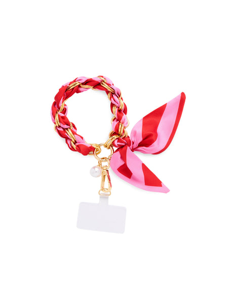 Stiped Phone Wristlet