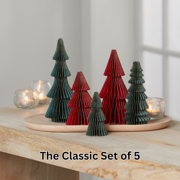 Honeycomb Paper Tree - Set of 3