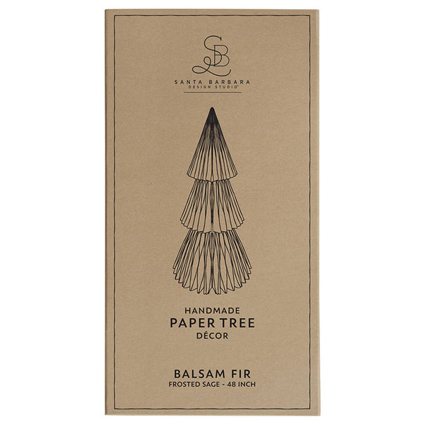Paper Tree - Balsam Fir Frosted Sage 48"