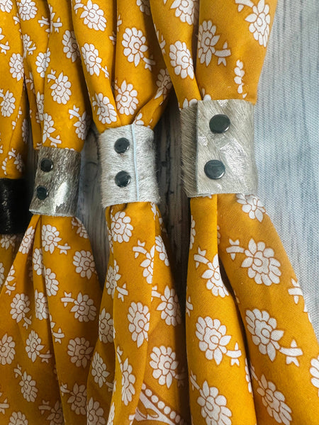 Yellow Floral Bandana