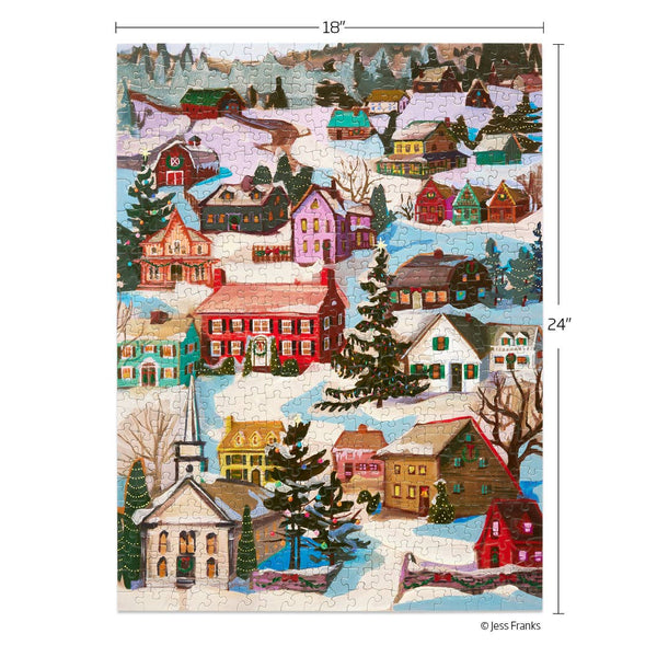 Winter Village Christmas Puzzle