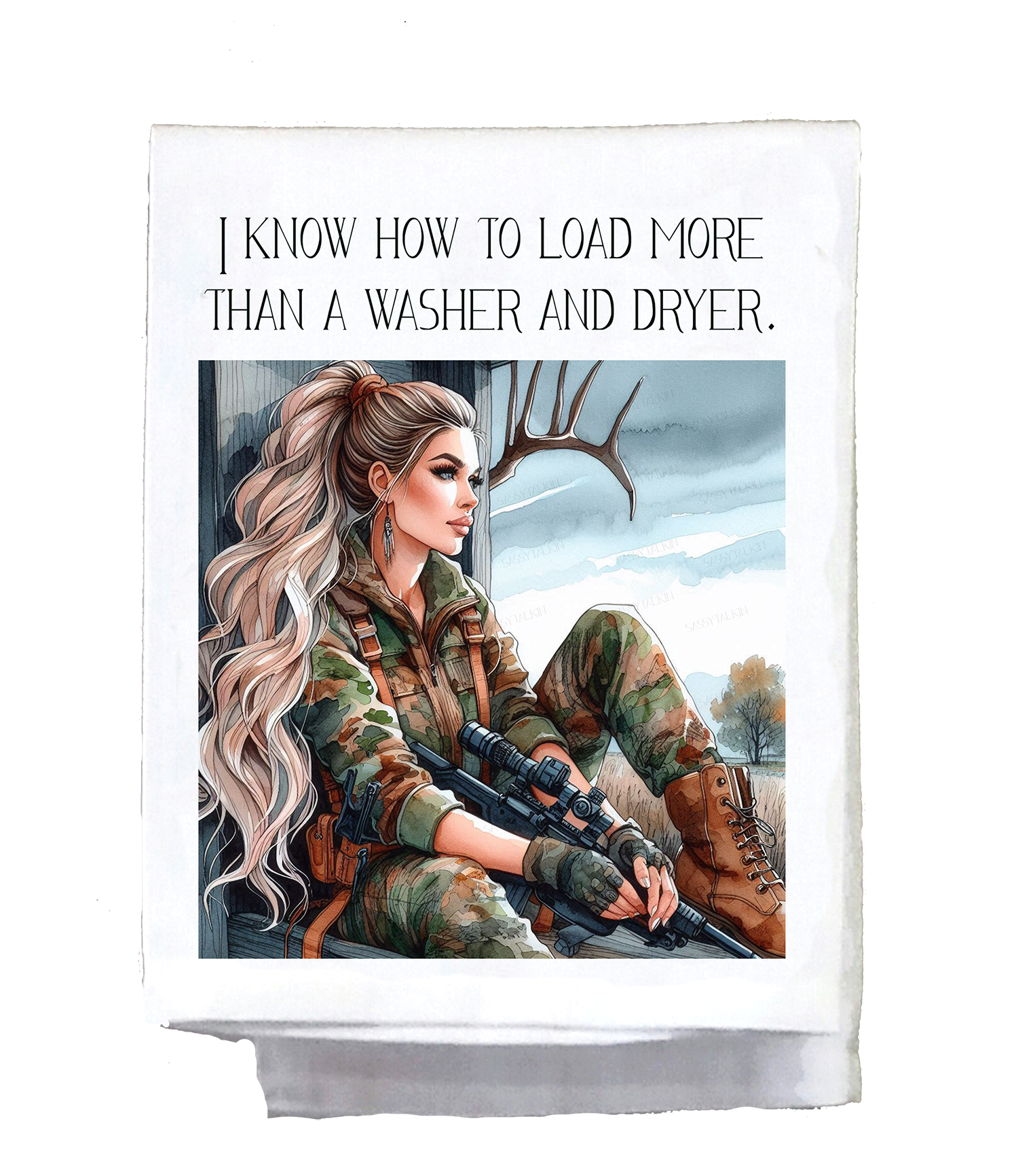 Sassy Country Girl Kitchen Towel