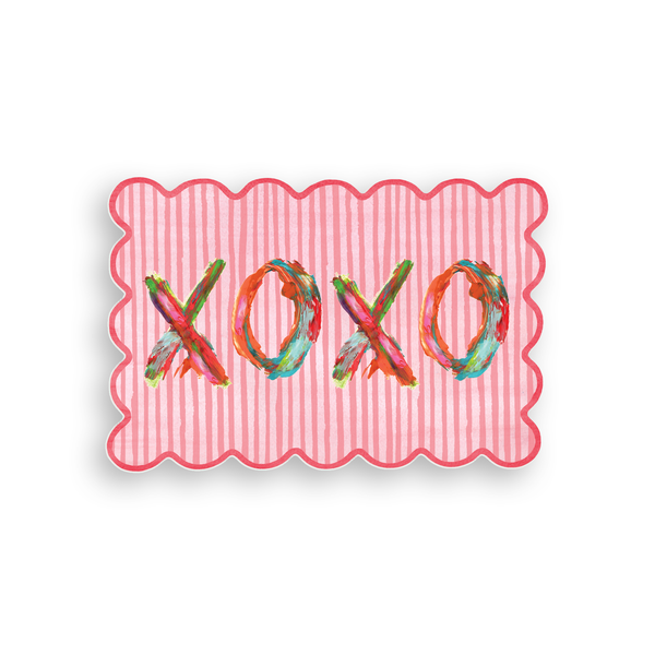 XOXO Vinyl Floor Mat