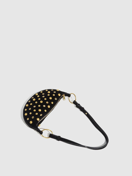 Studded Shoulder Sling Bag
