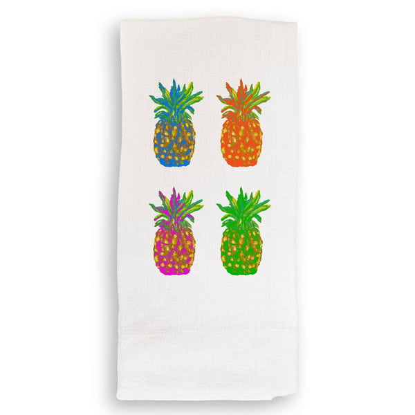 Popping Pineapples Kitchen Towel