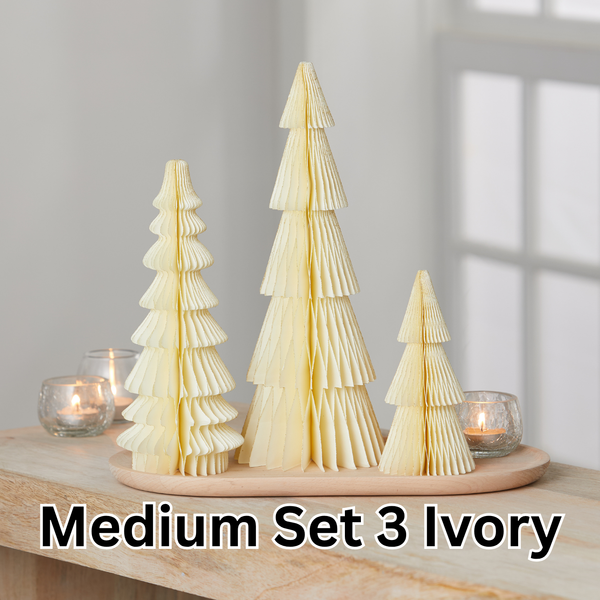 Honeycomb Paper Tree - Set of 3 Medium
