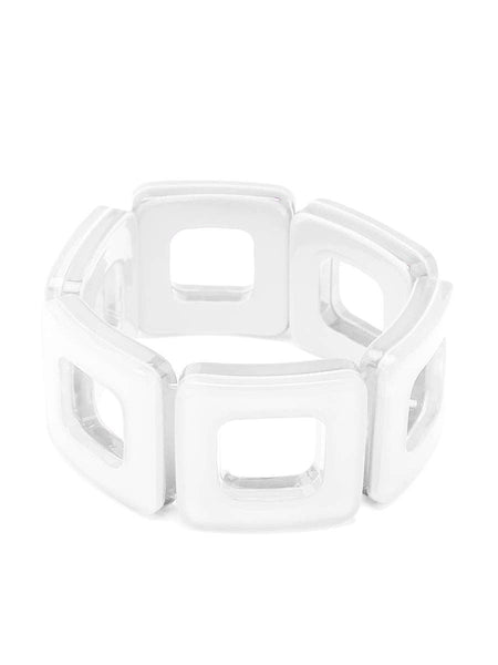 Block Resin Bracelet