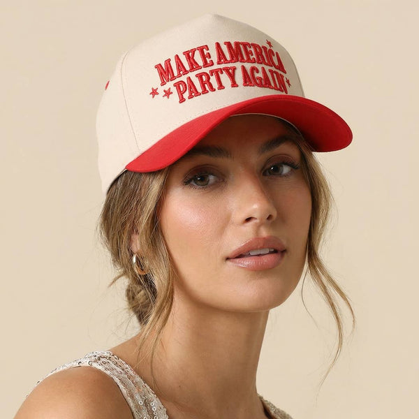Make America PARTY Again Baseball Hat