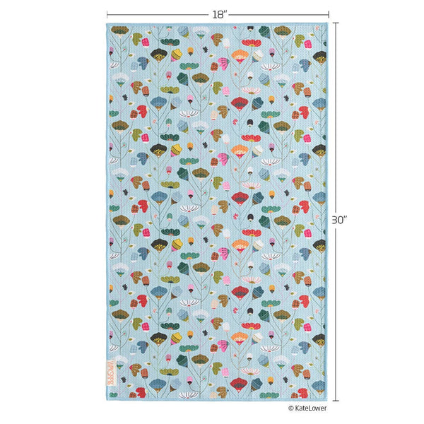 Floral Stems Microfiber Kitchen Towel